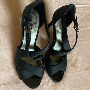 Bandolino Criss-Cross Strap Heels